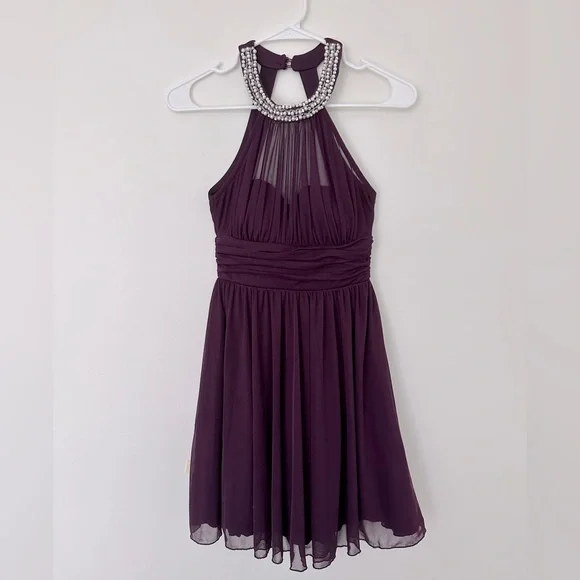 dark plum homecoming dress Dressesystars Dark Purple Homecoming Dresses Sequin Corset Tight Short  Cocktail Dresses – Dressystars